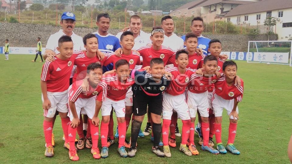 Tim Garuda Muda untuk Danone Nations Cup U-12 Copyright: © Ian Setiawan/Indosport